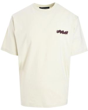 Les Benjamins Graphic-Print T-Shirt - White
