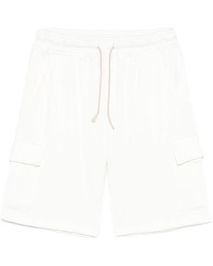 Eleventy Jersey Shorts - White