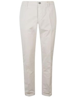 Mason's Pantalon Milano Boutonné - White
