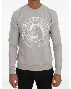 Frankie Morello Morellosaurus Graphic-Print Sweatshirt - Gray