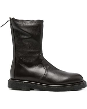 Pomme D ́Or Bottines À Zip Arrière - Black