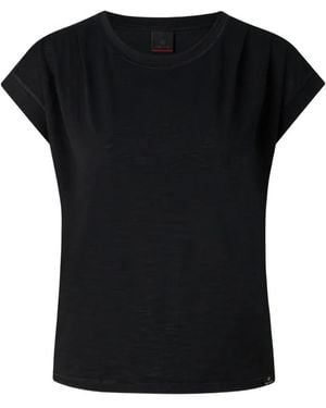 Bogner Fire + Ice Dahlia Pleated T-Shirt - Black