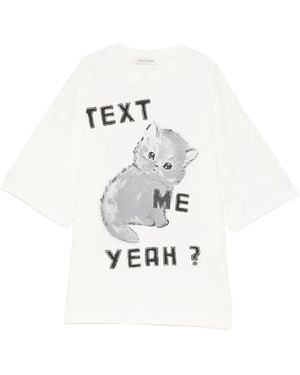 Joshua Sanders T-Shirt Magda - Bianco