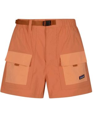 Patagonia ベルテッド カーゴショーツ - オレンジ