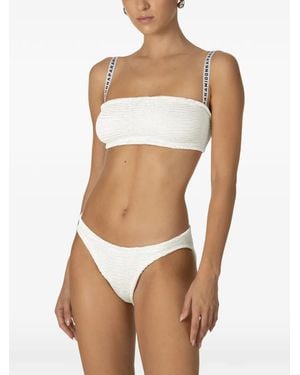 Paramidonna Merry Logo-Strap Bikini - White