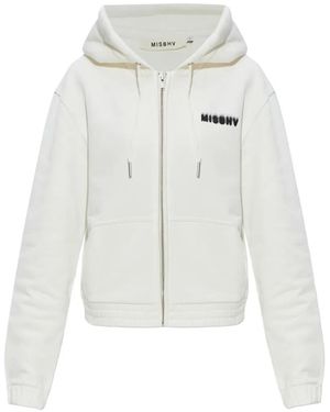 MISBHV Logo Hoodie - White