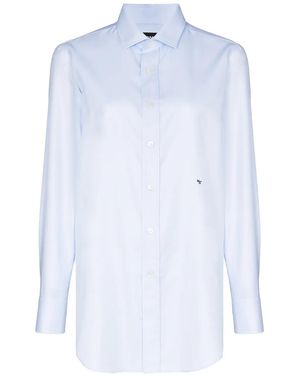HOMMEGIRLS Shirts Blue - White