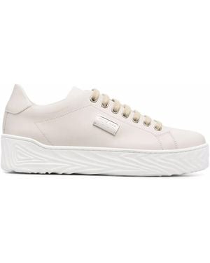 Philipp Plein Logo-Plaque Lace-Up Sneakers - Multicolor