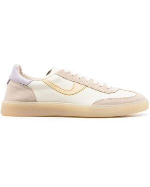 Moma Low-Top Lace-Up Trainers - White