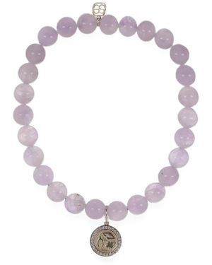 Sydney Evan Lucky Protection Amethyst Bracelet - Purple
