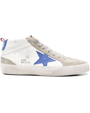 Golden Goose Mid Star Sneakers - Weiß