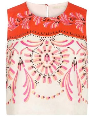 Marie Oliver Davis Top - Pink