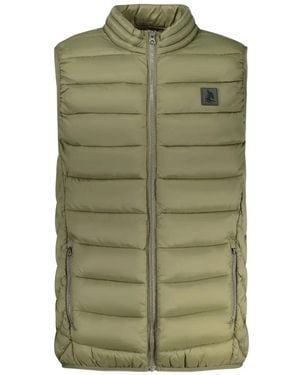 Marina Yachting Chaleco Acolchado Con Cremallera - Verde
