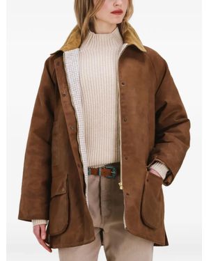 Fortela Veste Floriane À Poche Plaquée - Brown