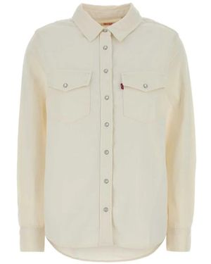 Levi's Lyocell Western Shirt - White