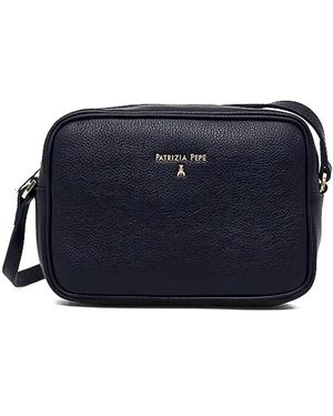 Patrizia Pepe Zip-Fastening Crossbody Bag - Blue