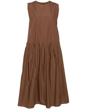 JNBY A-Type Sleeveless Dress - Brown
