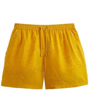 Kith Cedar Running Shorts - Yellow