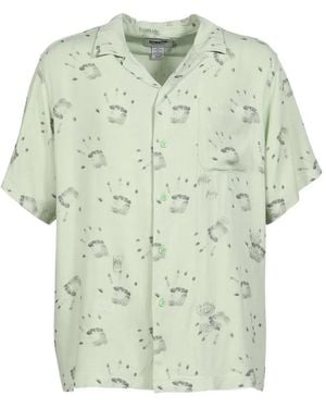 BOW WOW Handprint-Print Short-Sleeve Shirt - Green