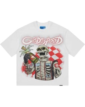 Godspeed Camiseta Winners Con Motivo Gráfico - Blanco