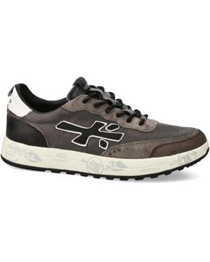 Premiata Nous 7725 スエードパネル スニーカー - ブラック