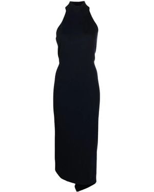 Fendi Wool Midi Dress - Blue
