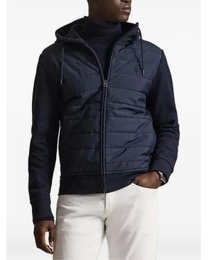 Polo Ralph Lauren Hooded Zip T-Shirt - Blue