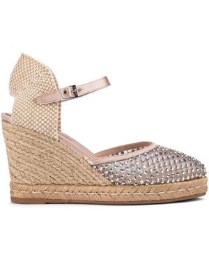 Le Silla 100Mm Gilda Espadrilles - Natural