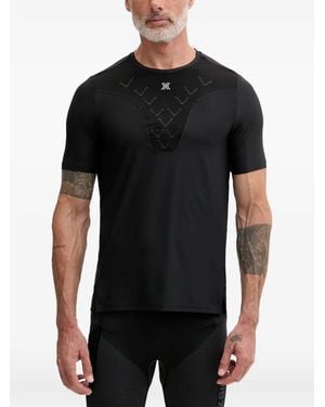 X Bionic Corefusion Run T-Shirt Mit Logo-Print - Schwarz