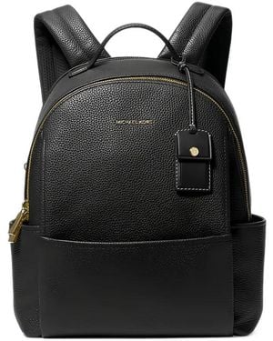 MICHAEL Michael Kors Mochila Sable Mediana - Negro