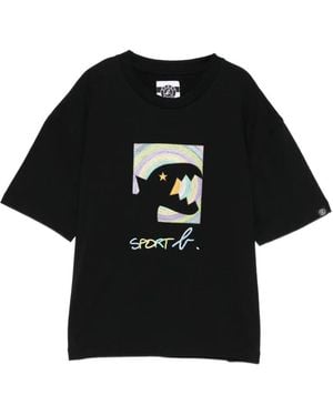 SPORT b. by agnès b. Box Dino T-Shirt - Black