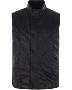 Herno Liquid Vest - Black