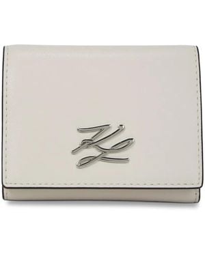 Karl Lagerfeld K/Autograph Wallet - Grey