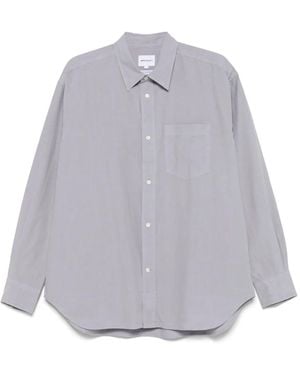 Norse Projects Camisa de mezcla de algodón - Gris