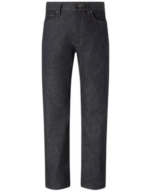 ZEGNA Stretch Cotton And Cashmere Roccia Jeans - Blue