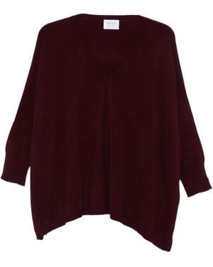 Be You V-Neck Jumper - Red