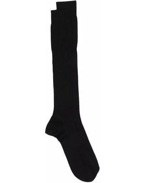 DSquared² Ribbed-Knit Ankle Socks - Black