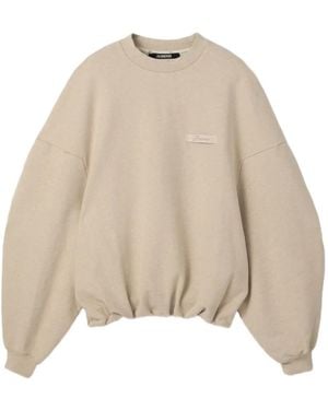 Jacquemus The Ruban Sweatshirt - Natural