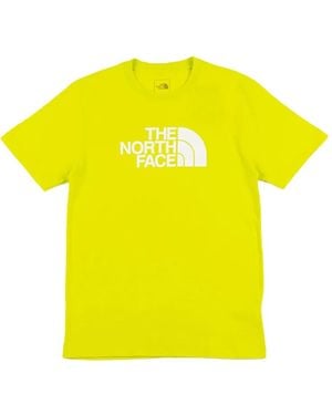The North Face Evolution Half Dome T-Shirt - Yellow