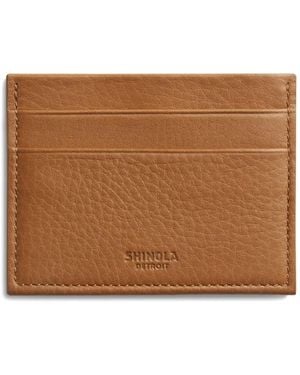 Shinola 5 Pocket Card Case - Brown