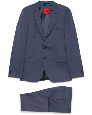 HUGO Single-Breasted Suit - Blue