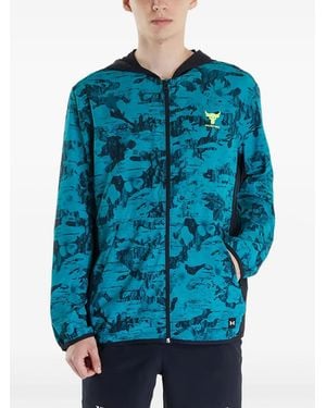 Under Armour Project Rock Iso Tide ジャケット - ブルー