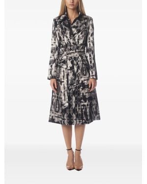 Tessitura The Mono Trench Coat - White