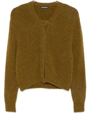 Susanne Bommer Round-Neck Cardigan - Green