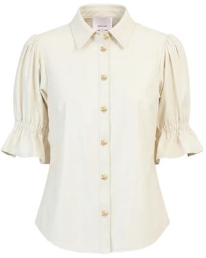 Cinq À Sept Fiona Puff-Sleeve Shirt - White