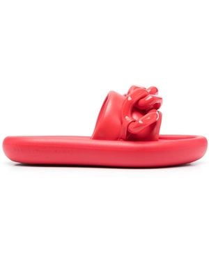 Stella McCartney Air チェーントリム サンダル - ピンク