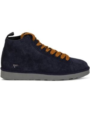 Pànchic Lace-Up Boots - Blue