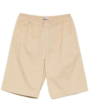 State of Order Elasticated-Waistband Shorts - Natural