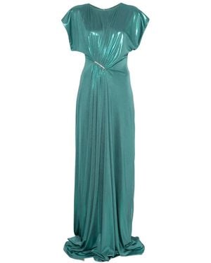 Nissa Draped Gown - Green