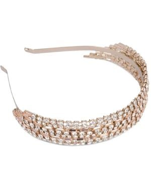 Rosantica Crystal-Embellished Headband - Pink